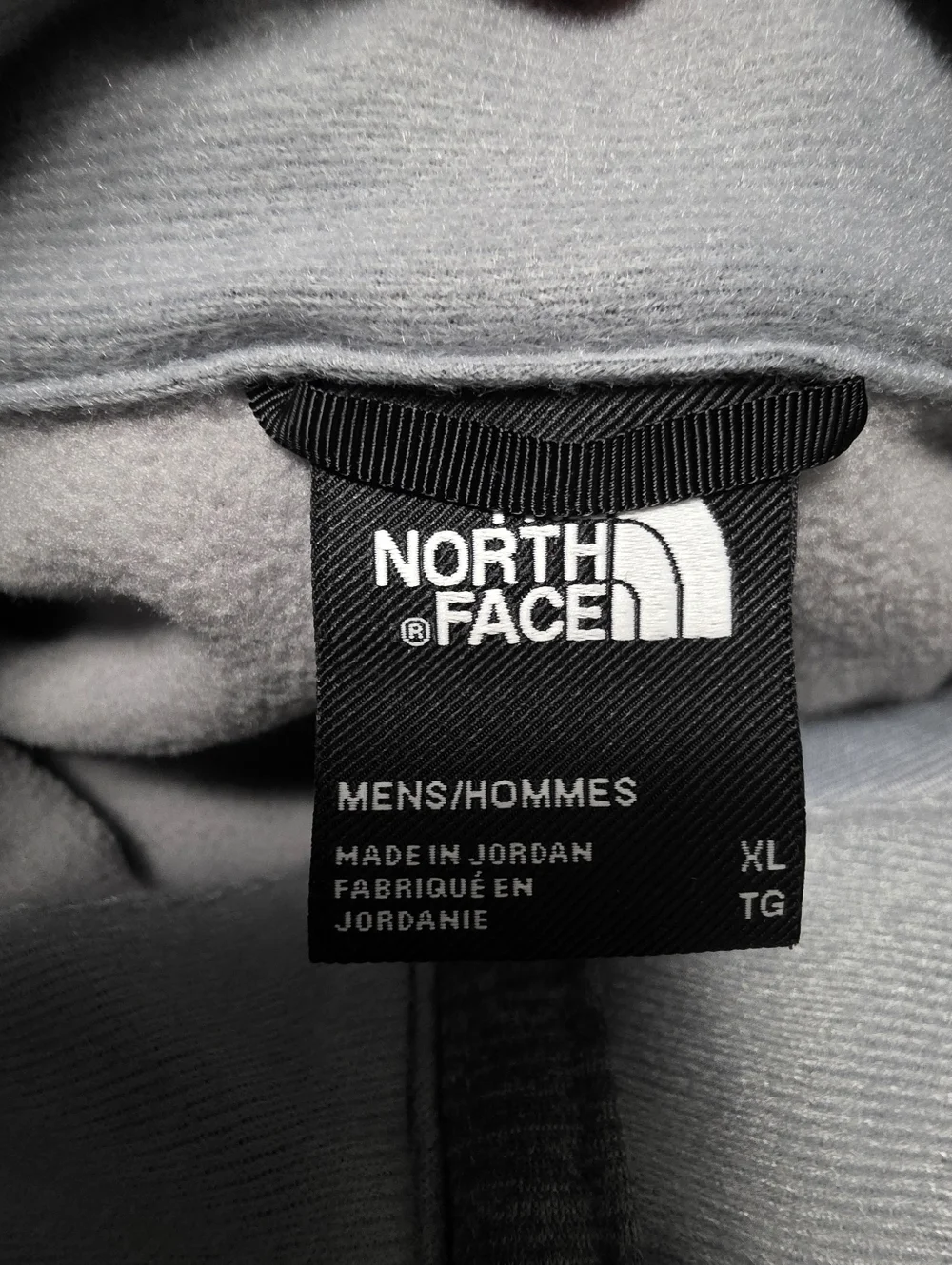 The North Face Canyonlands 1/2 Zip Fleece pullover jacket Size XL Gray